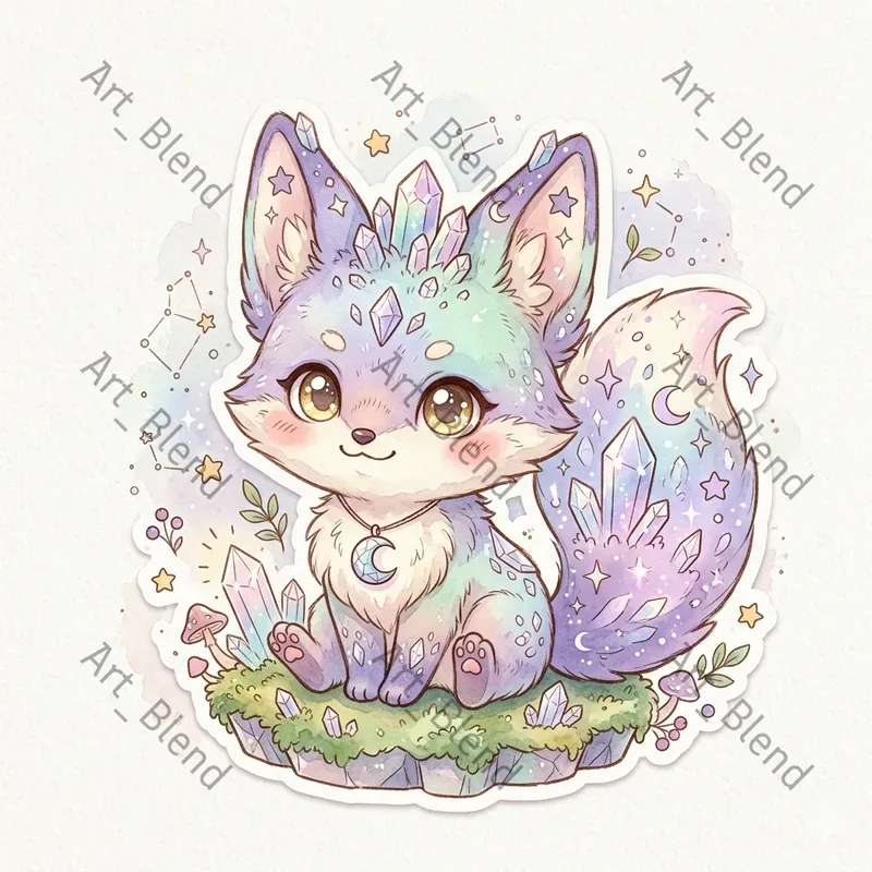 Viral Cute Chibi Stickers