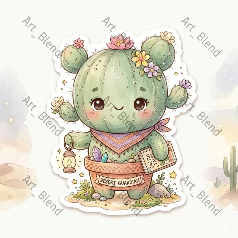 Viral Cute Chibi Stickers