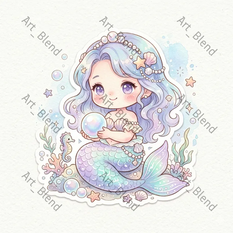 Viral Cute Chibi Stickers