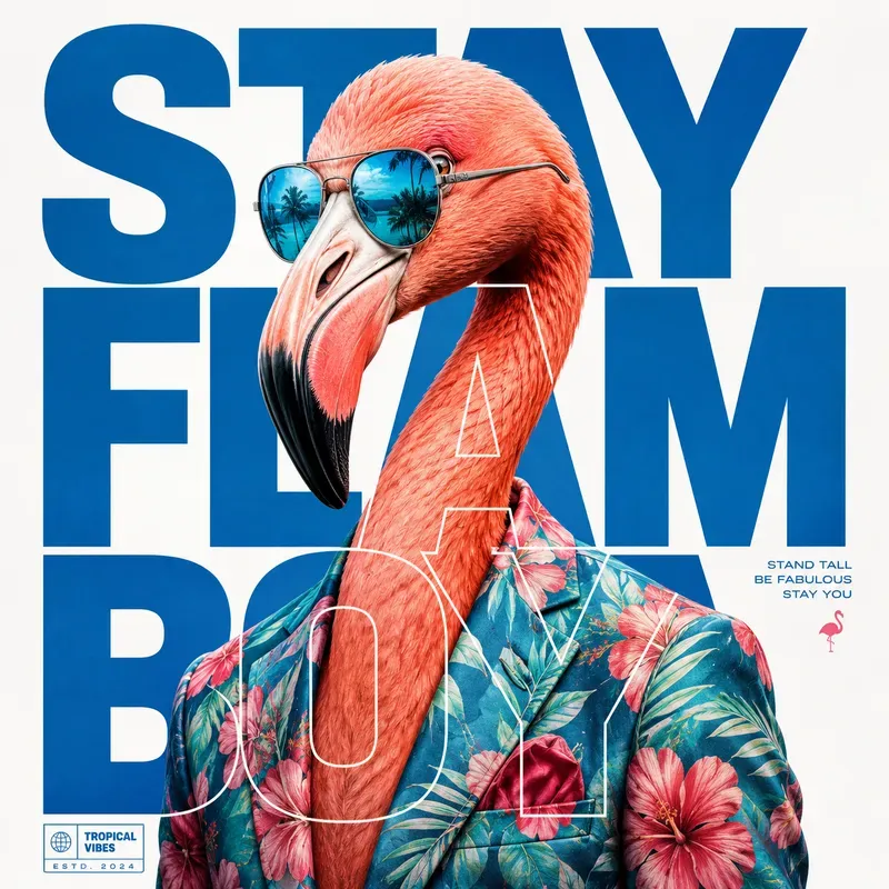 Bold Animal Typography Posters