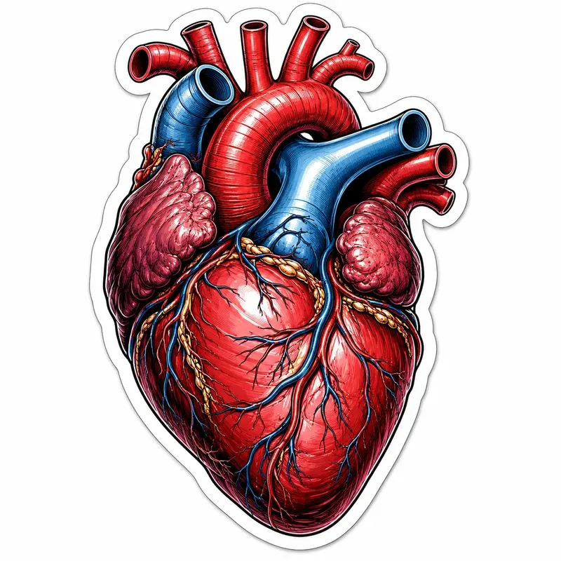 Anatomical Organ Stickers