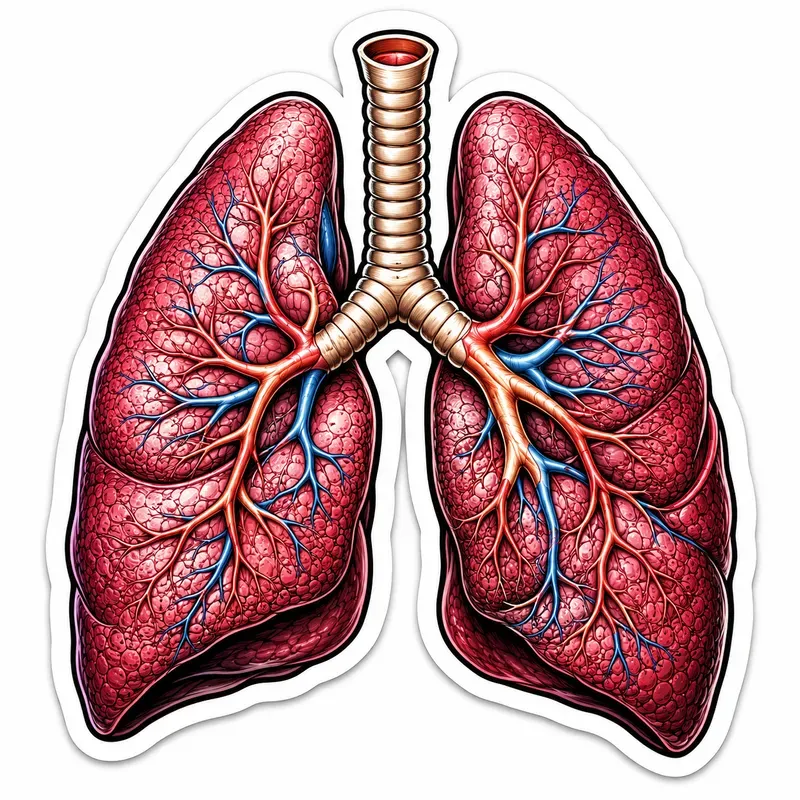 Anatomical Organ Stickers