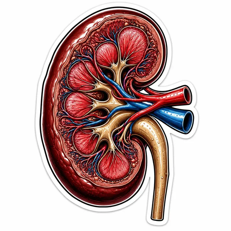 Anatomical Organ Stickers