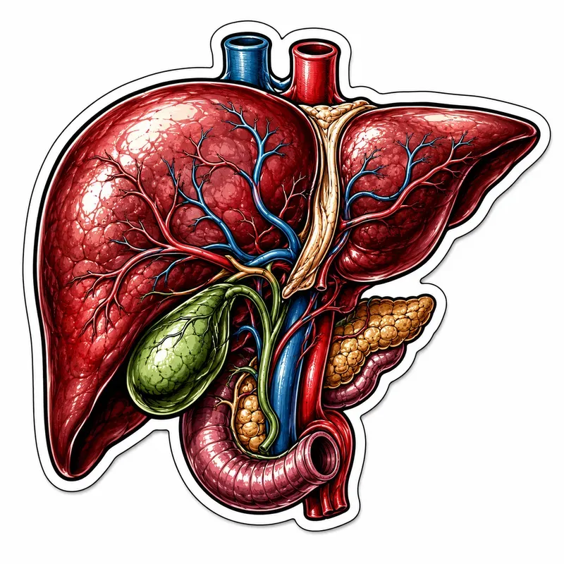 Anatomical Organ Stickers