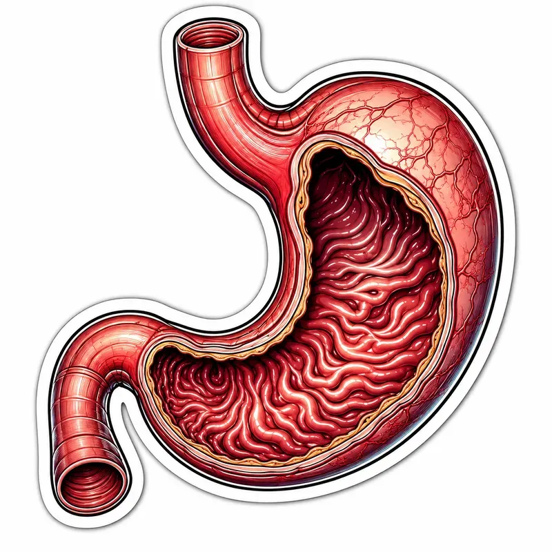 Anatomical Organ Stickers