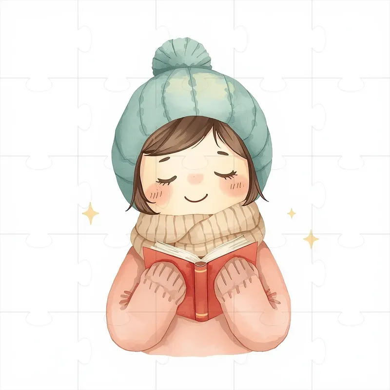 Soft Pastel Cute Character Illustrations