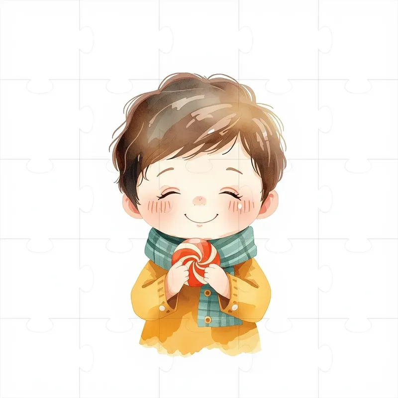 Soft Pastel Cute Character Illustrations