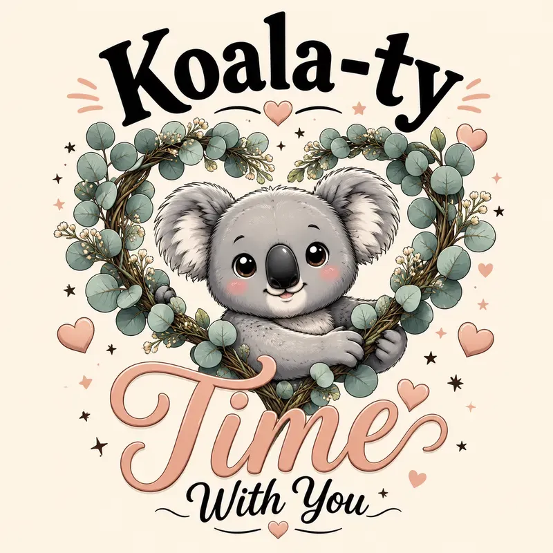 Cute Animal Pun Love Designs Sets