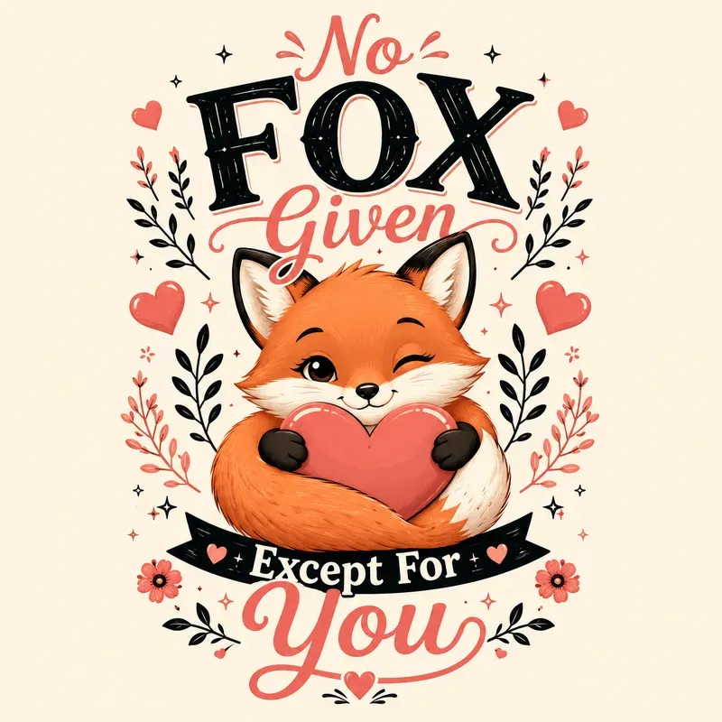 Cute Animal Pun Love Designs Sets