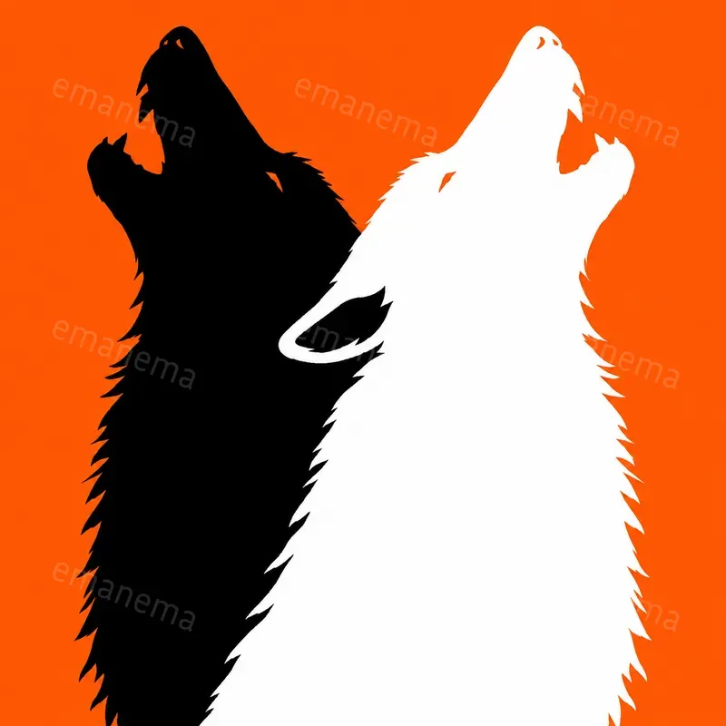 Overlapping Slightly Offset Illustrations