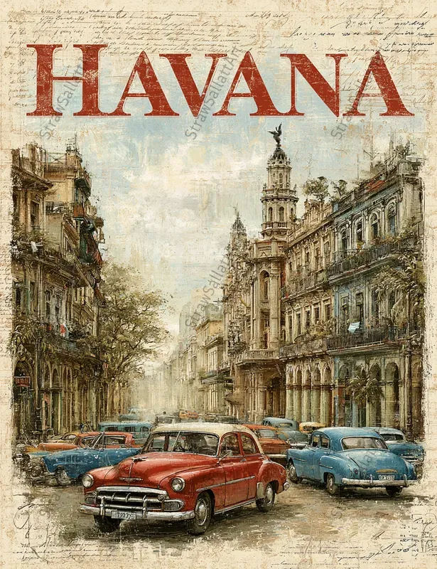 Vintage Travel Poster Junk Journals
