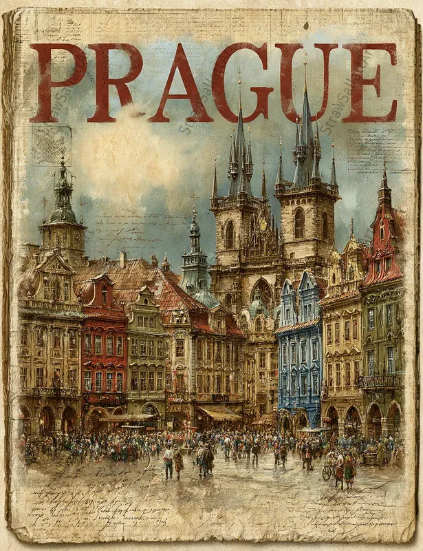 Vintage Travel Poster Junk Journals