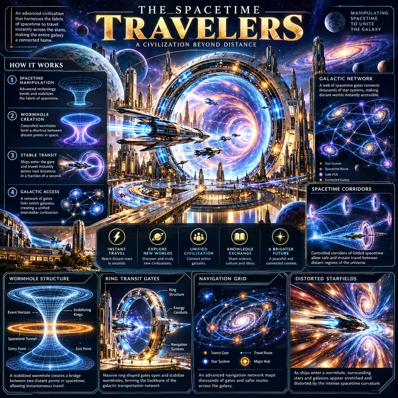 Cosmic Civilization Infographics