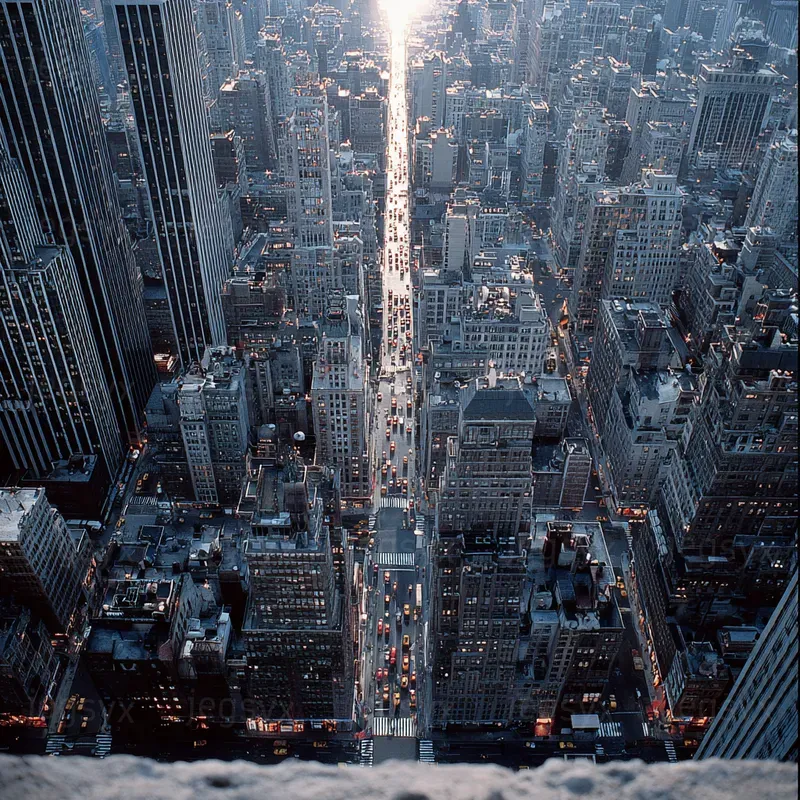 Highangle Aerial City Views