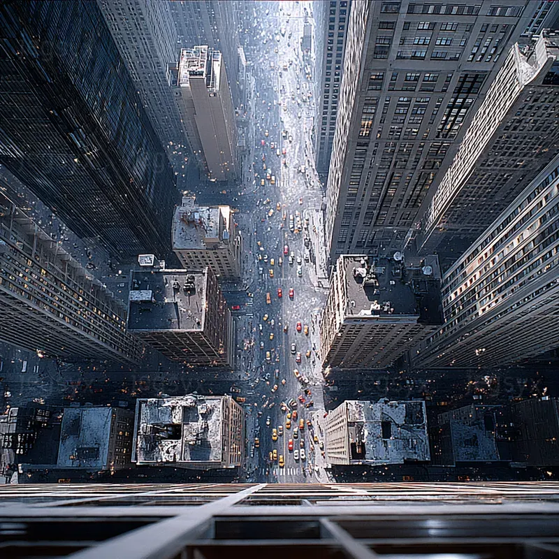Highangle Aerial City Views