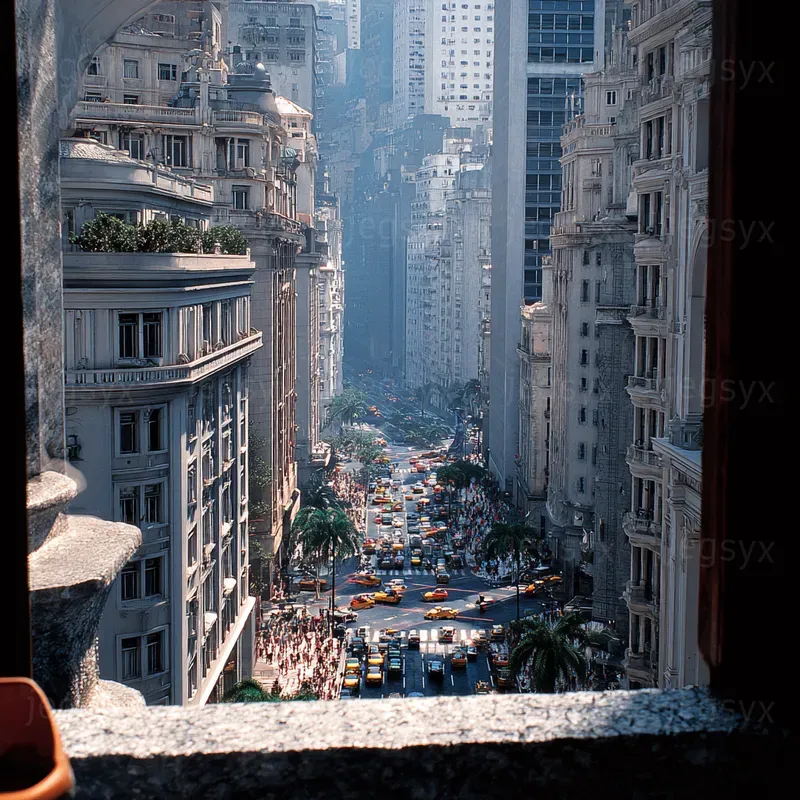 Highangle Aerial City Views