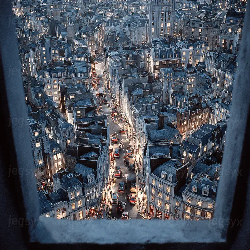 Highangle Aerial City Views