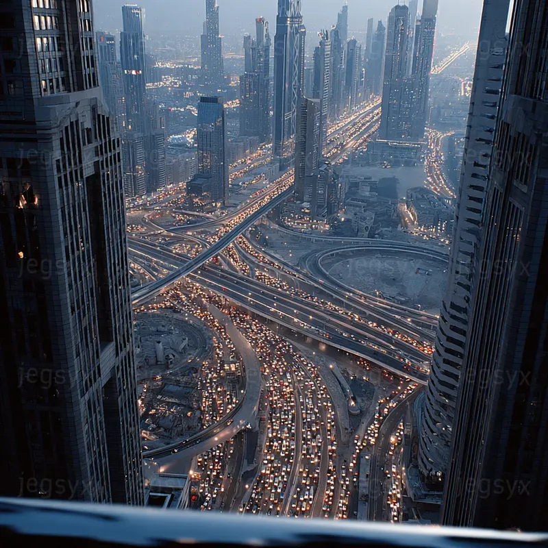 Highangle Aerial City Views