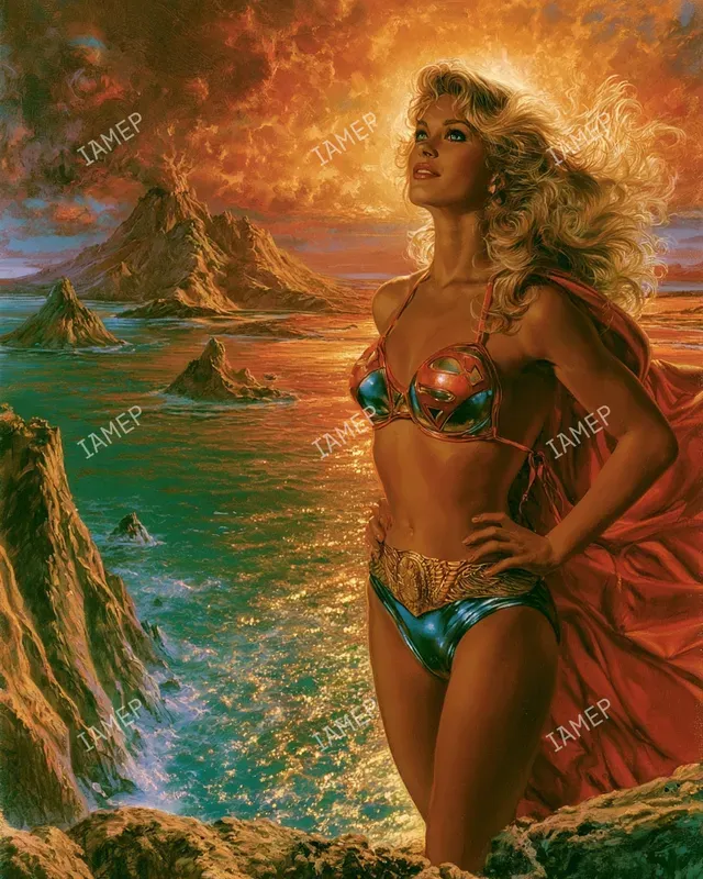 Retro Fantasy Heroine Covers