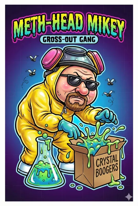 Grotesque Garbage Pail Kids