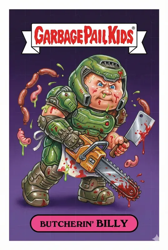 Grotesque Garbage Pail Kids