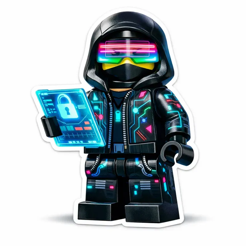 Lego Sticker Characters