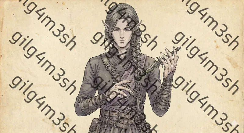 Vintage High Fantasy Anime Art