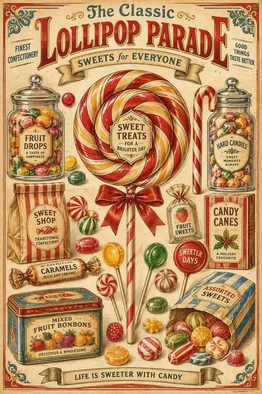 Vintage Candy Shop Collections