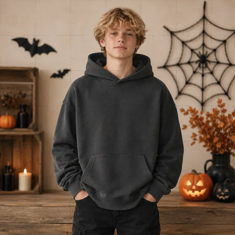 Halloween Studio Premium Clothing Mockups