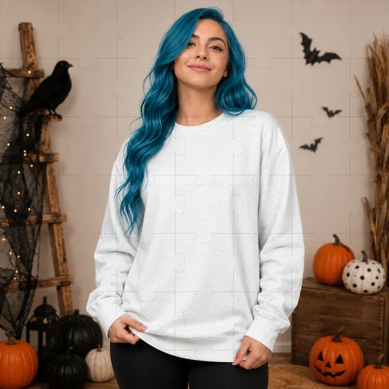 Halloween Studio Premium Clothing Mockups