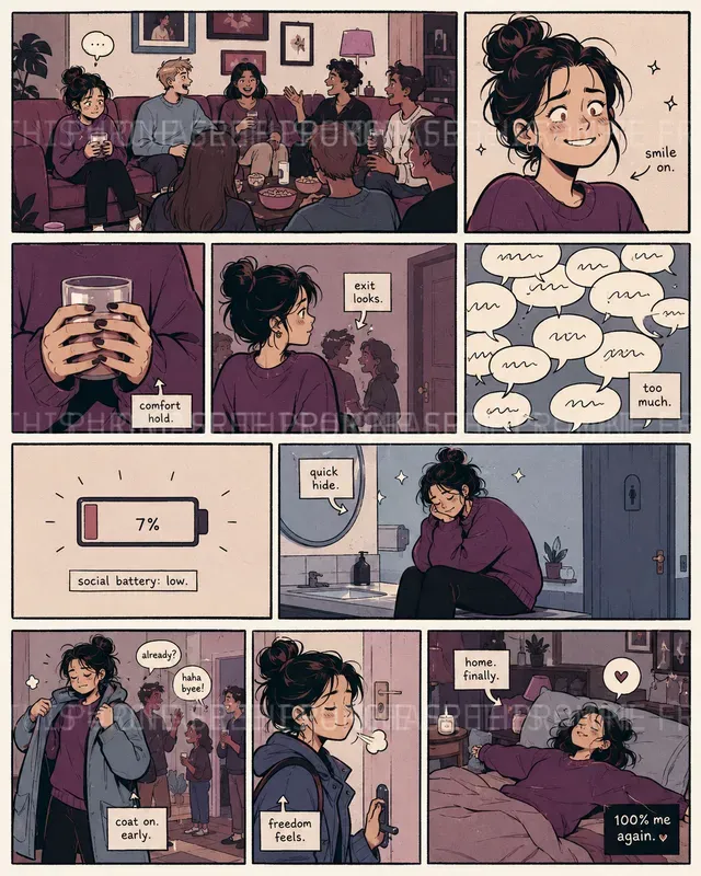 Micro Comic Mood Panels