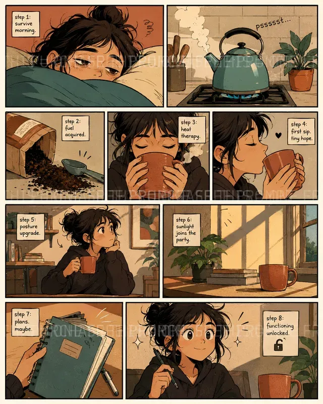 Micro Comic Mood Panels