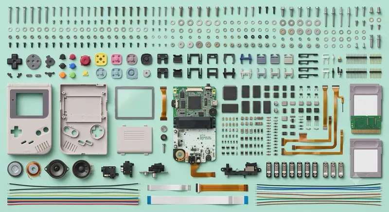 Deconstructed Knolling Photos