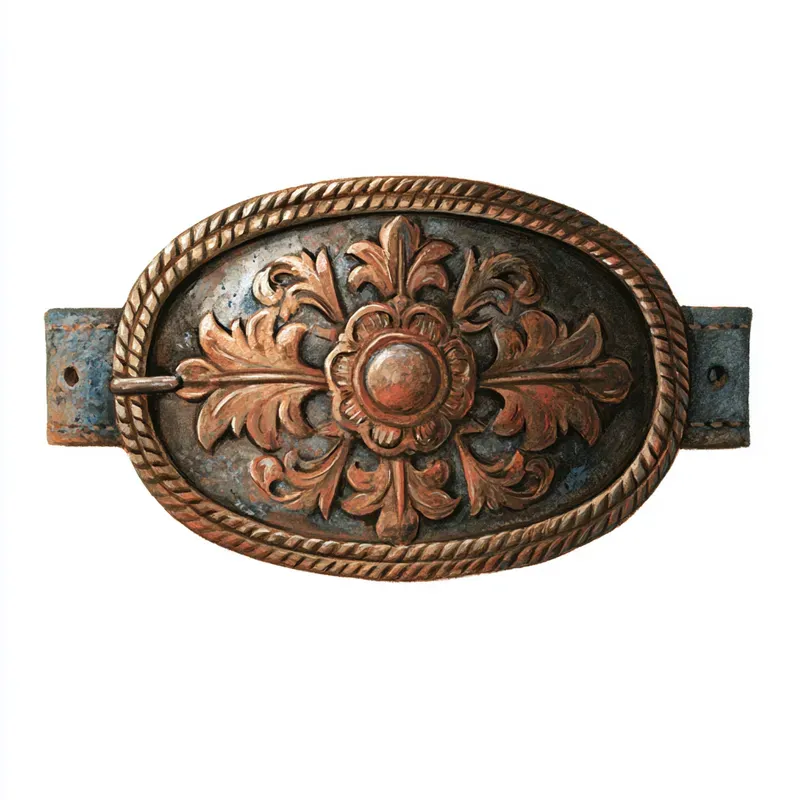 Rustic Cowgirl Ranch Accessories Clipart