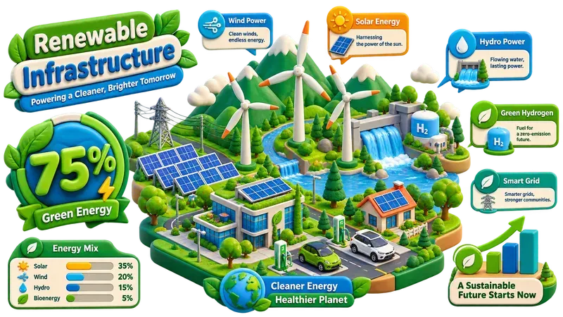 3D Economy Infographic Assets