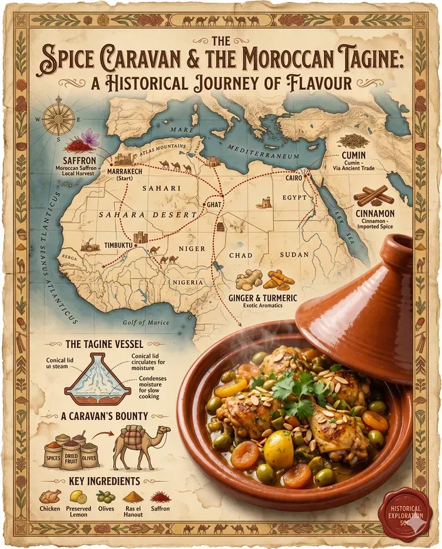 Spice Route Food Infographics