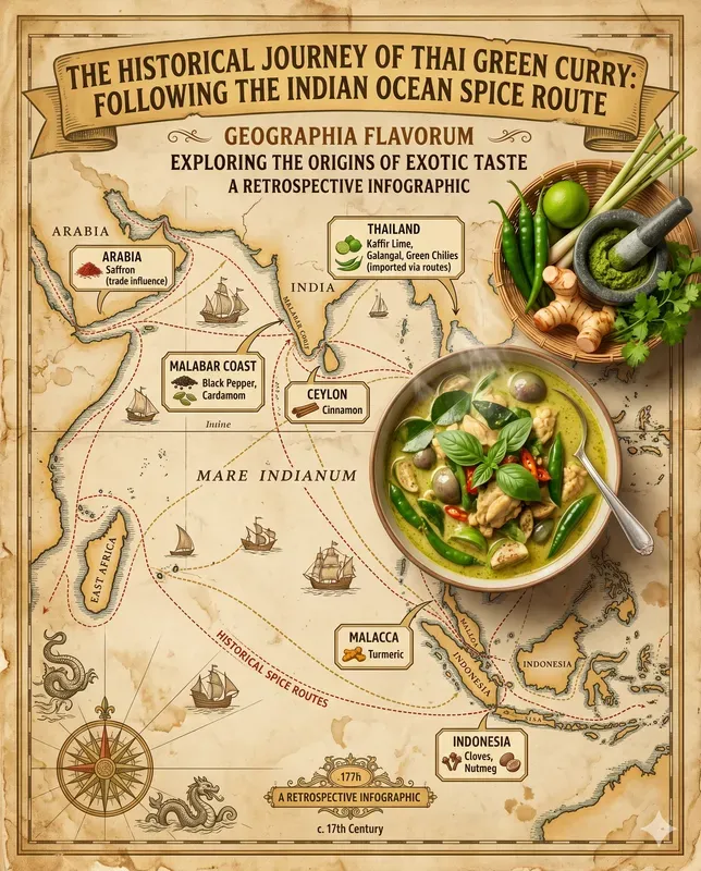 Spice Route Food Infographics
