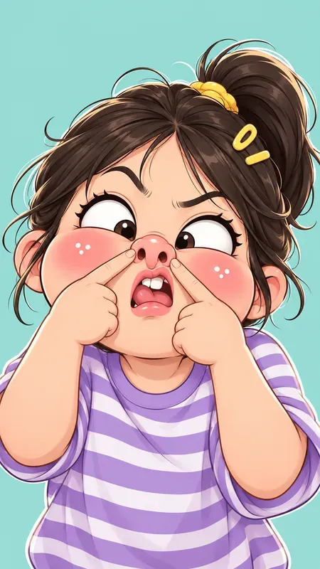 Webtoon Goofy Expression Characters