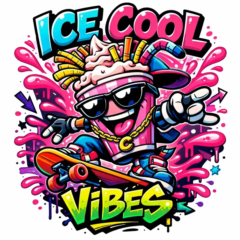 Urban Cartoon Mascot Tshirt Generator