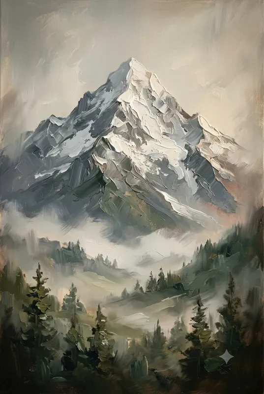 Masterpiece Impasto Oil Paintings