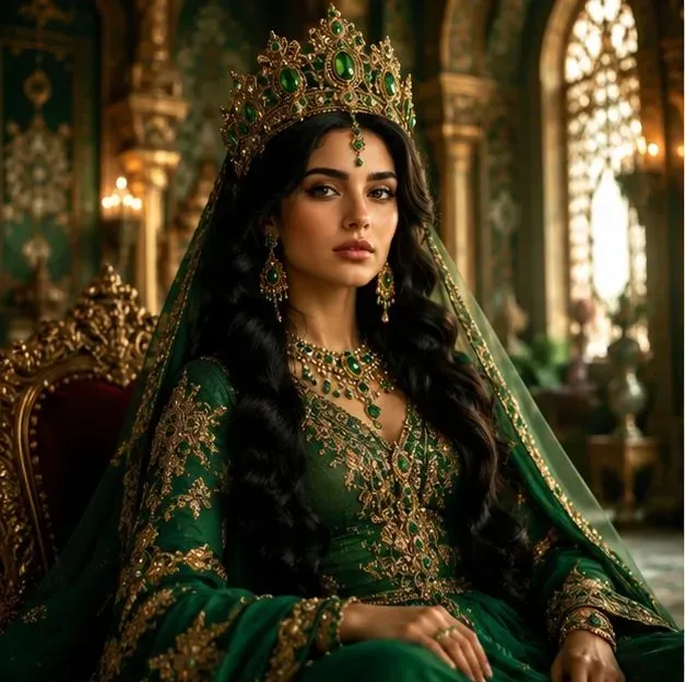 Royal Persian Queen Portraits