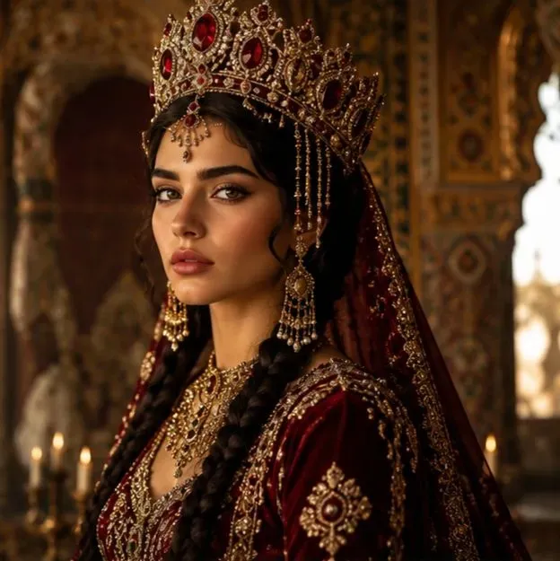 Royal Persian Queen Portraits