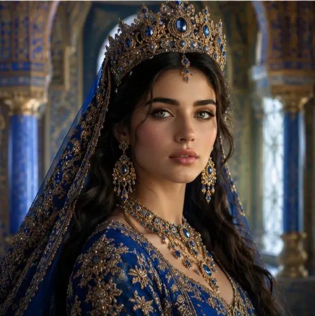 Royal Persian Queen Portraits