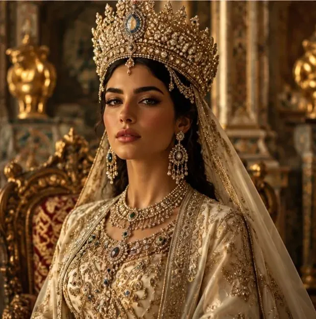 Royal Persian Queen Portraits
