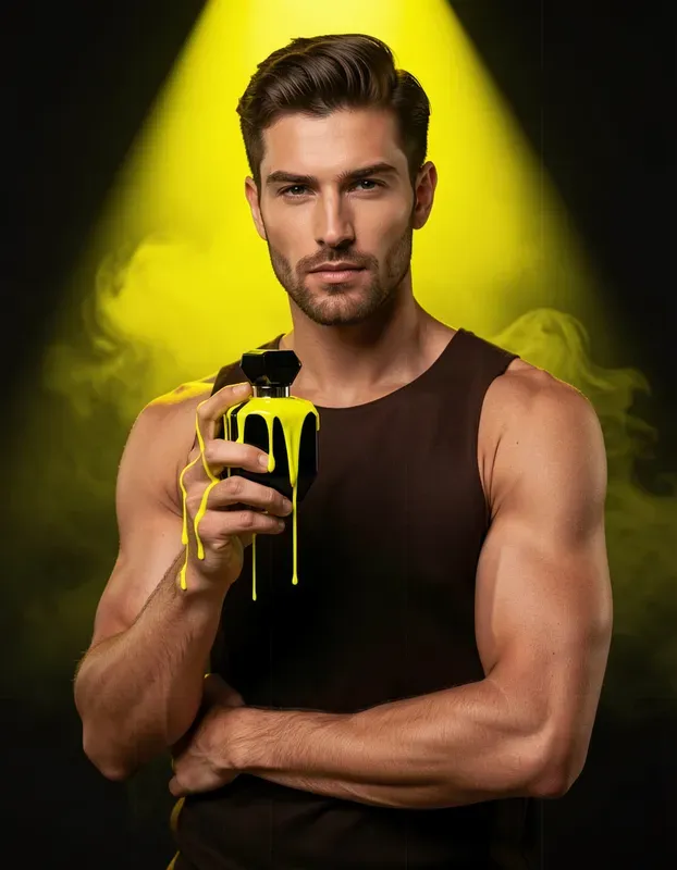 Cyberpunk Neon Luxury Fragrances