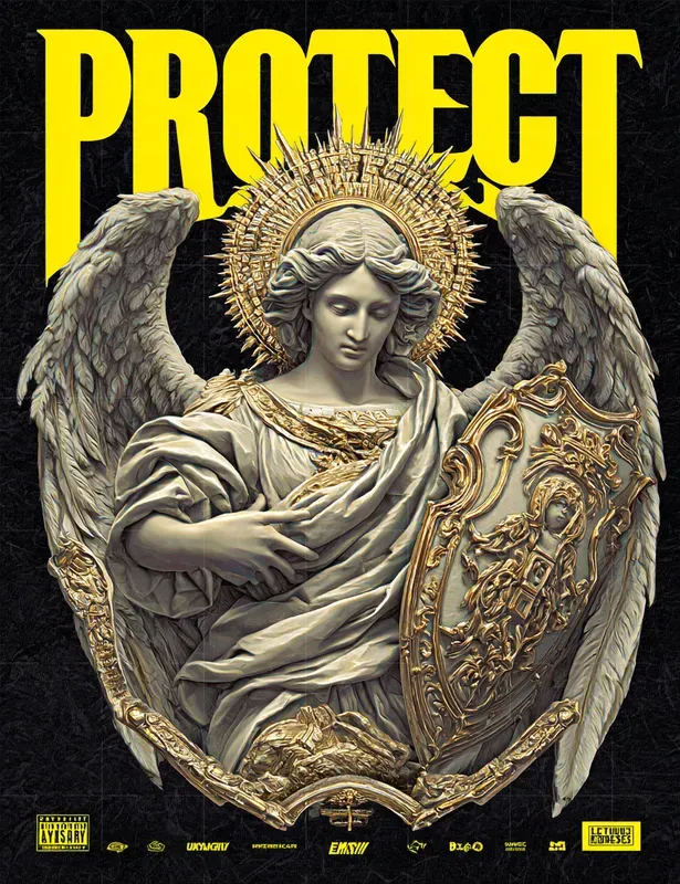 Angel Statue T Shirt Designs