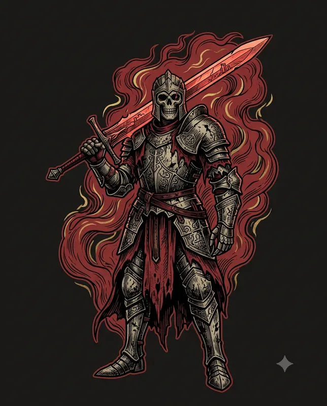 Dark Fantasy Merch Tshirt Graphics