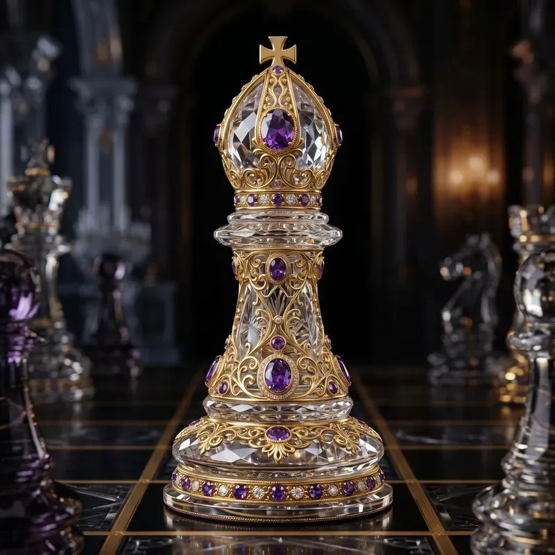 Luxury Crystal Chess Kingdom Creators