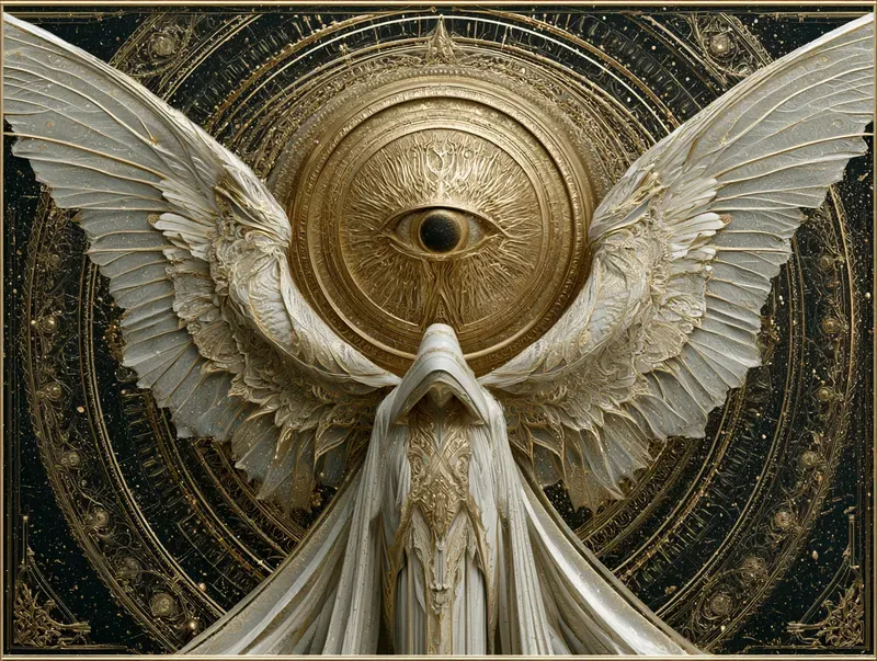 Cosmic Divine Alien Collages