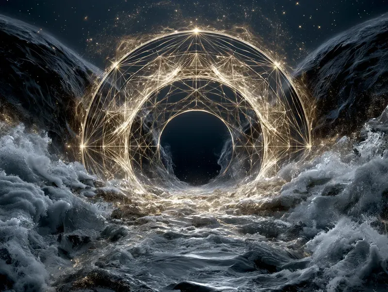 Cosmic Divine Alien Collages